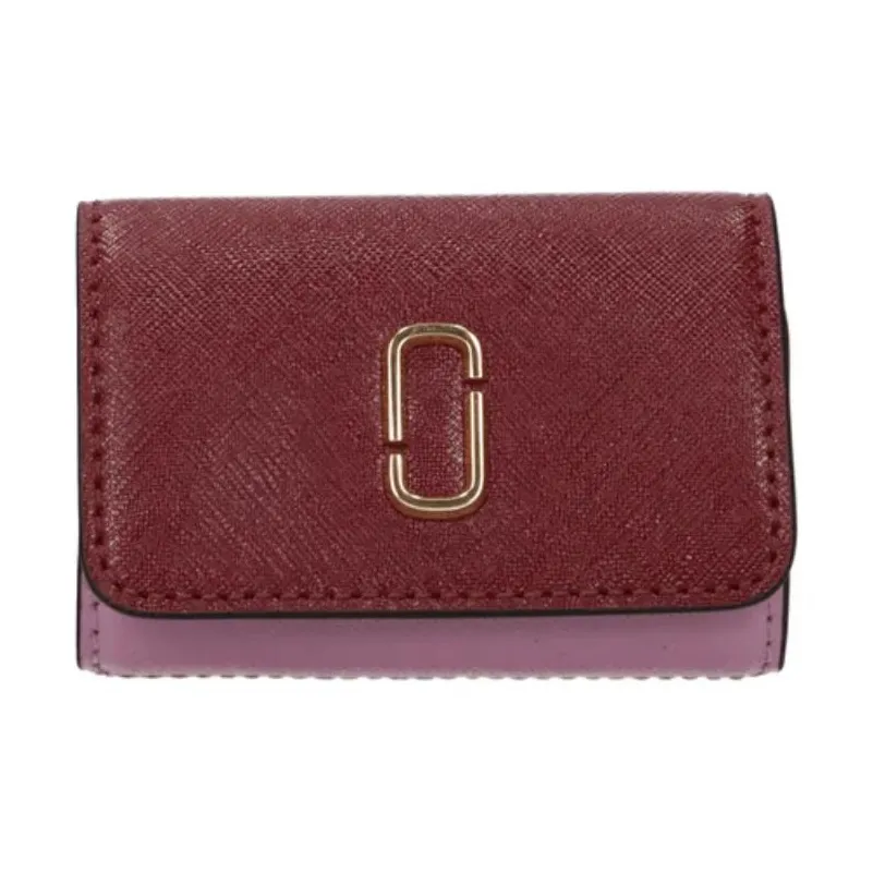 MARC JACOBS Leather Key Pouch Women's Red