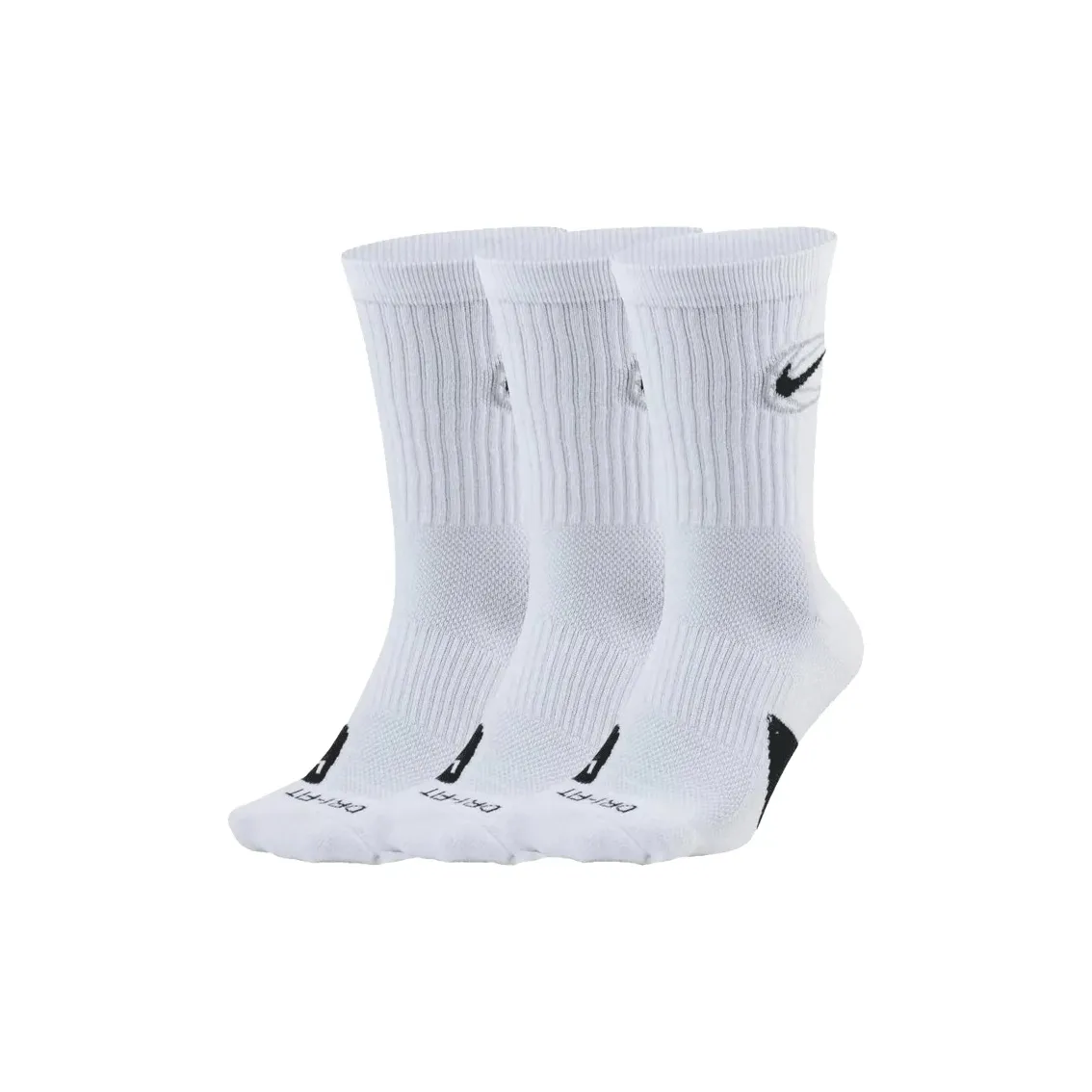 Nike Носки Подарочная Коробка Унисекс 3 Пачки Белые