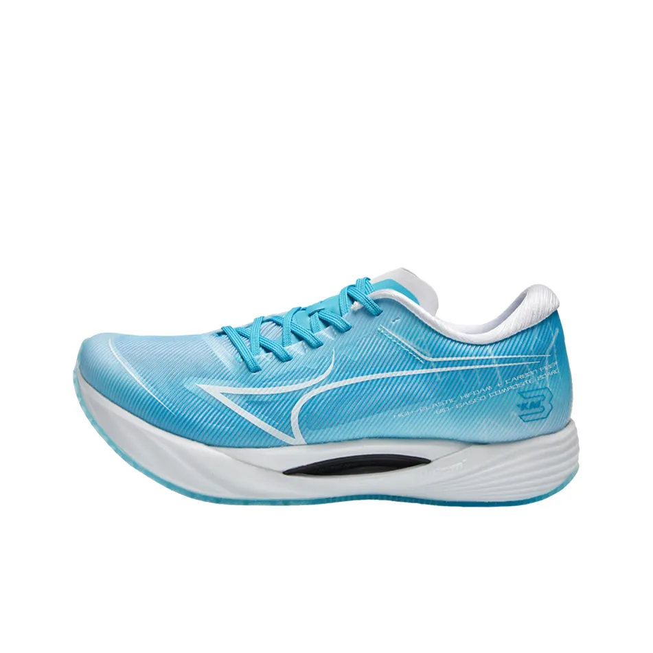 HEALTH Cushioning, Slip Resistant, Abrasion Resistant Coverage Low Top Training Running Shoes Unisex Glacier Blue