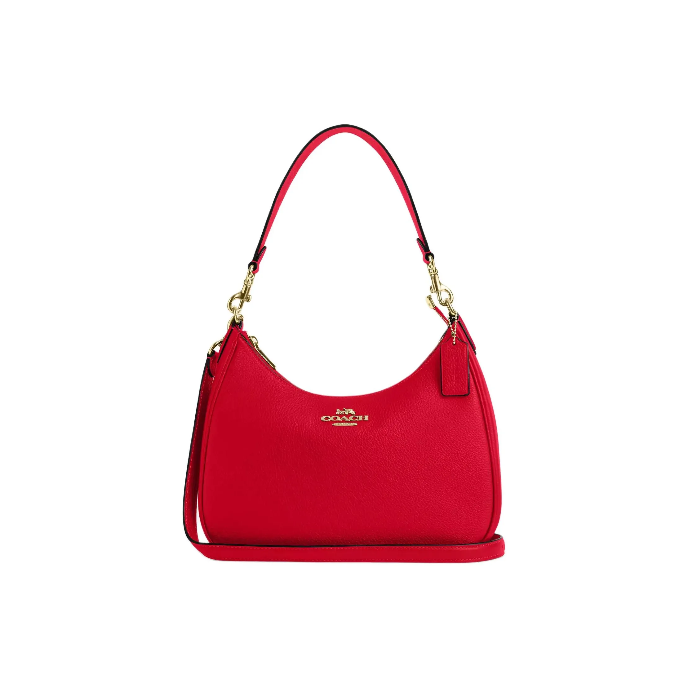 COACH Teri Leather Crossbody Bag, Shoulder Bag Tubas Women's Red