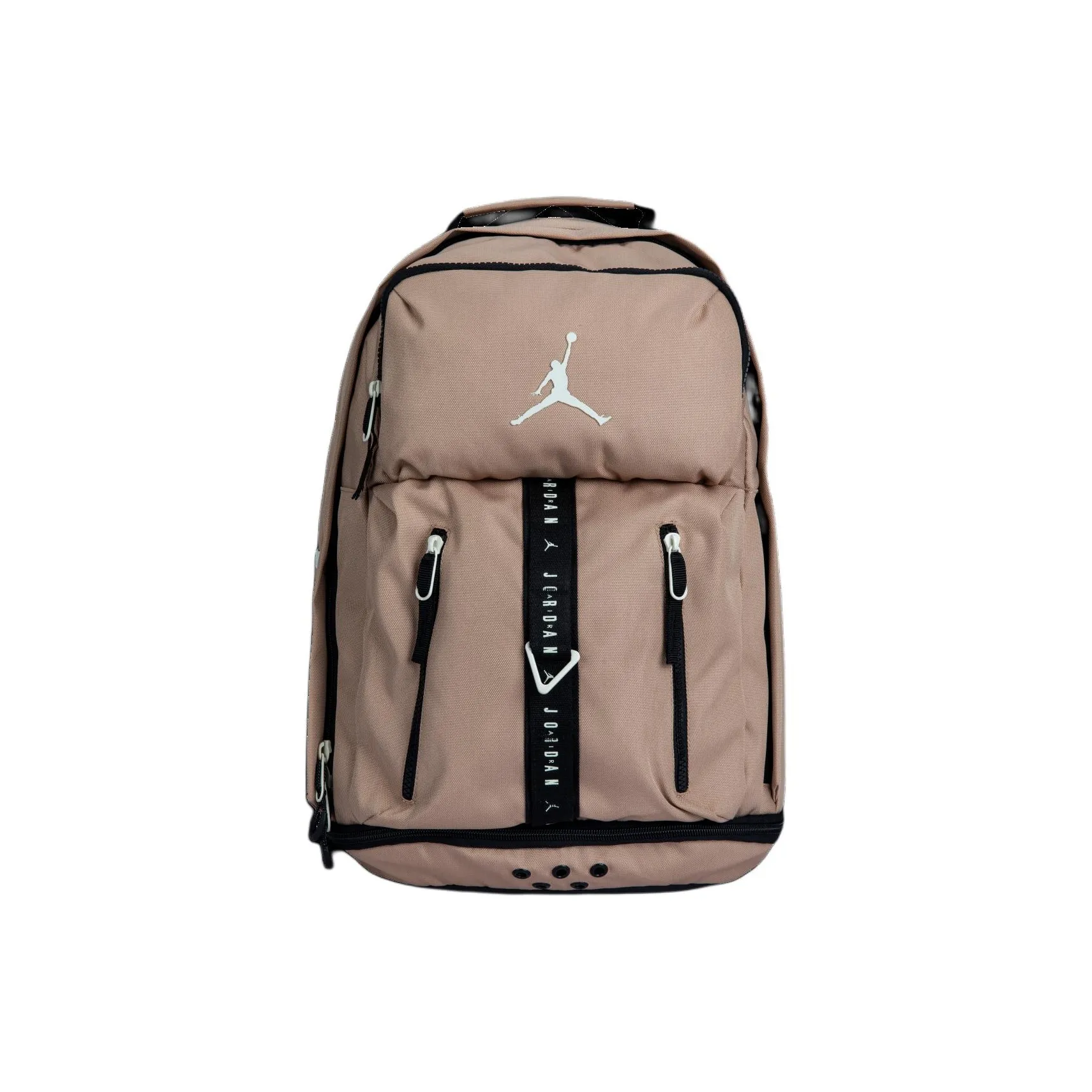 Jordan Polyester Backpack Medium Size Unisex Khaki