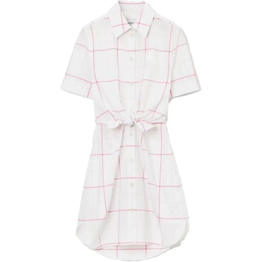 Burberry SS23 Short Sleeved Dresses Women's White