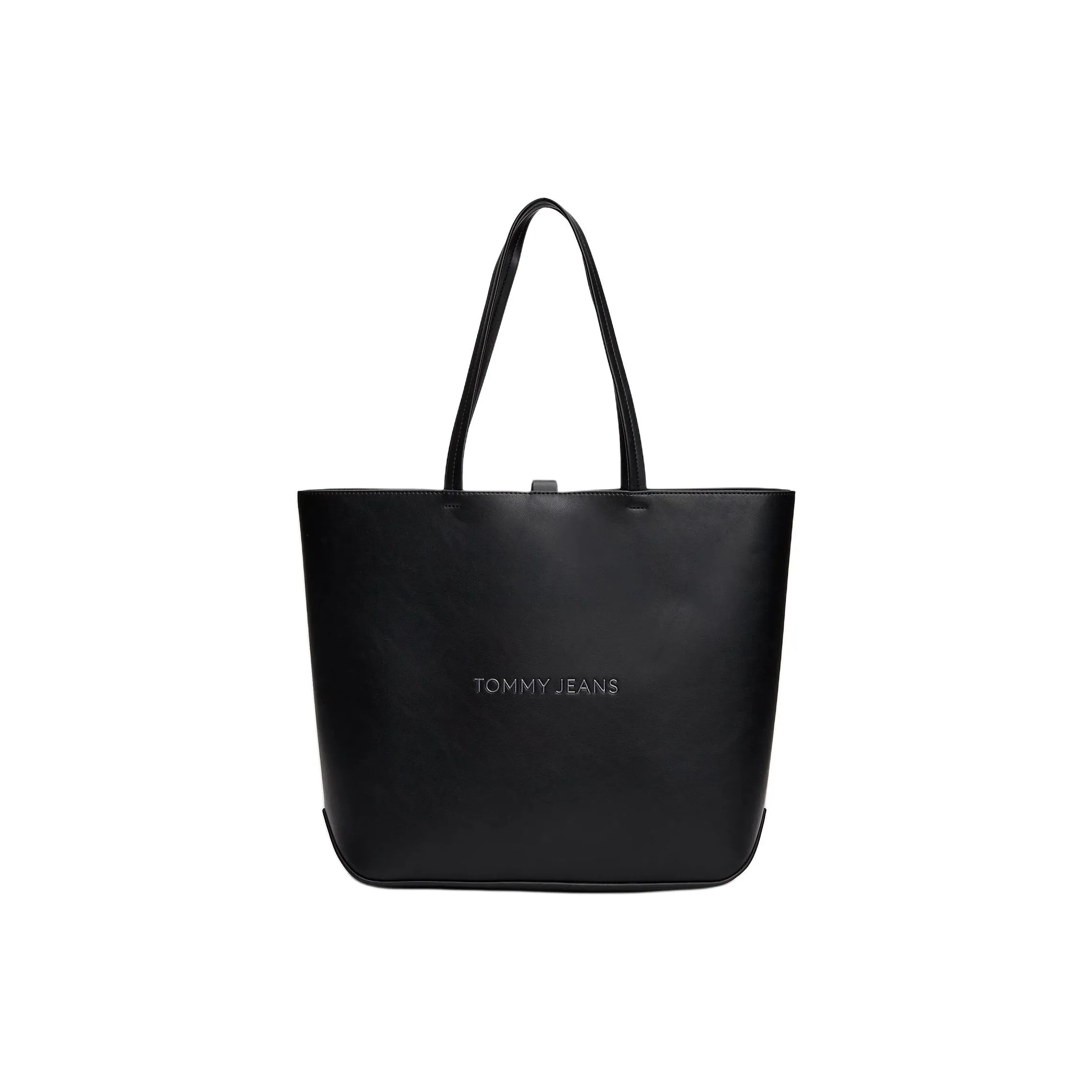 Tommy Hilfiger PU Handbag Shoulder Bag Regular Women's Black