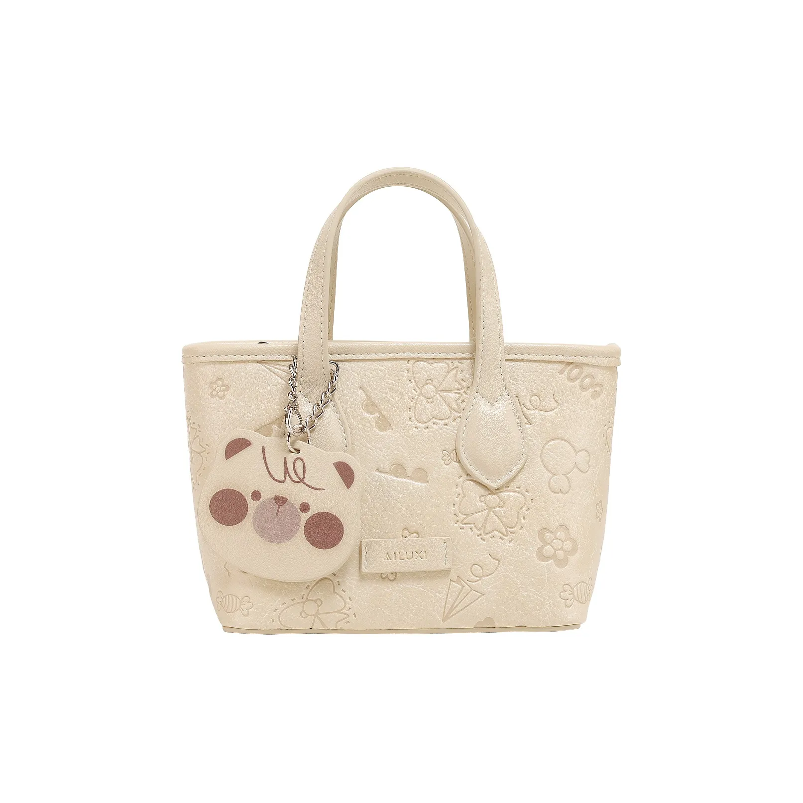 AILUXI Synthetic Leather Shoulder Bag, Crossbody Bag, Handbag Regular Women's Milkshake White