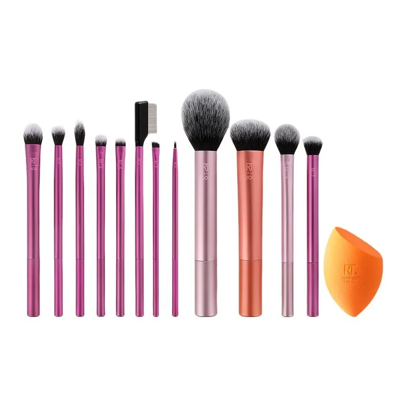 Real Techniques Фиолетовый MAKE UP Инструменты 1 Комплект из 3