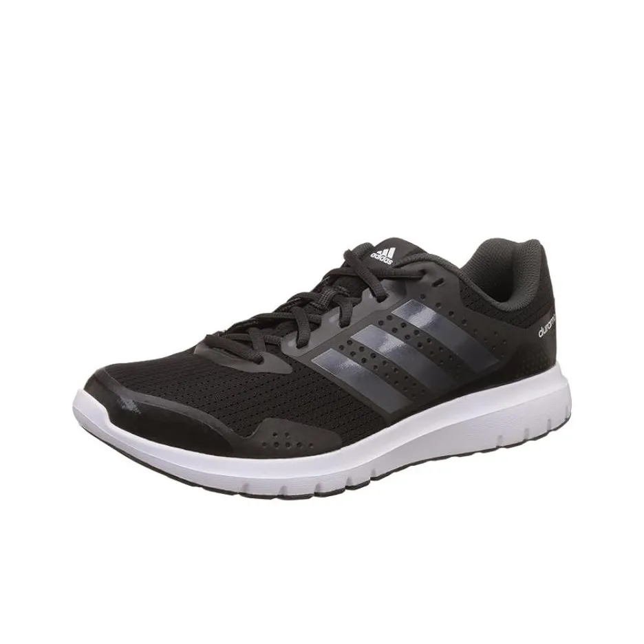 Adidas DURAMO Anti Slip Wear Resistant Low Top Running Shoes Men's Black