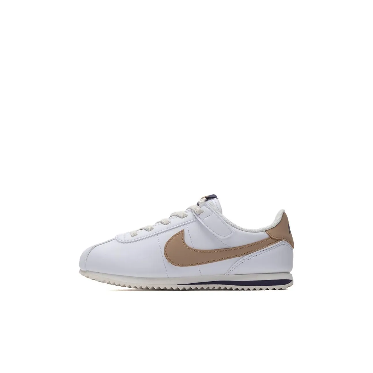 Nike Cortez EasyOn Устойчивый к истиранию Дышащий Низкий Топ KIDS Лайфстайл Обувь Белый Детский Возраст 3-7 лет