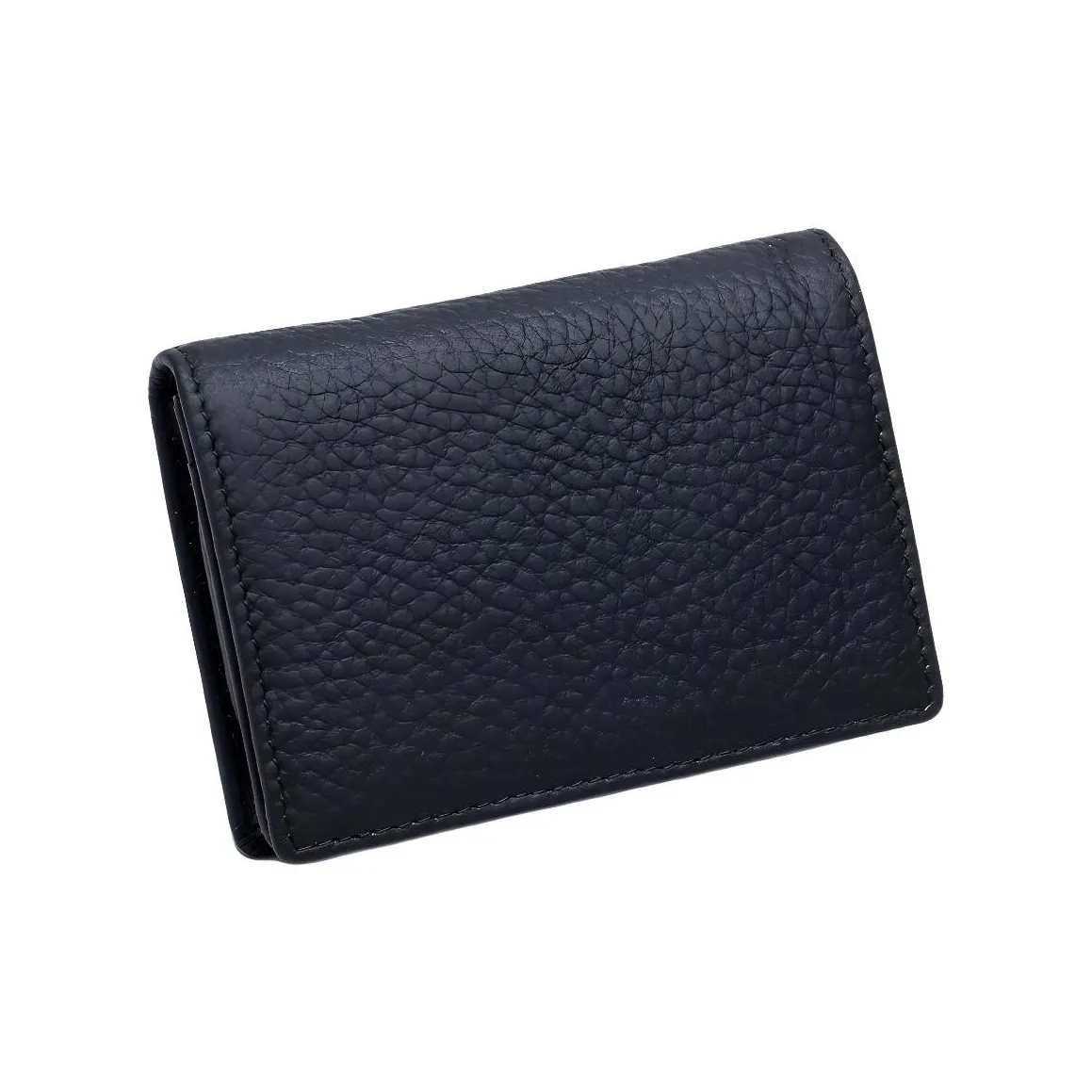 OUZIHUANG Коровья кожа Держатель для карт Кошелек для монет Мини Мужской Черный