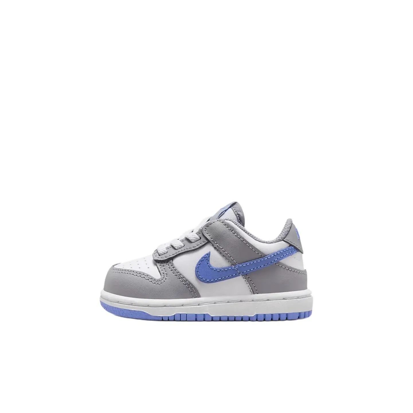 Nike Dunk Slip-resistant Abrasion-resistant Низкий топ Обувь для малышей Gray Infant And Toddler