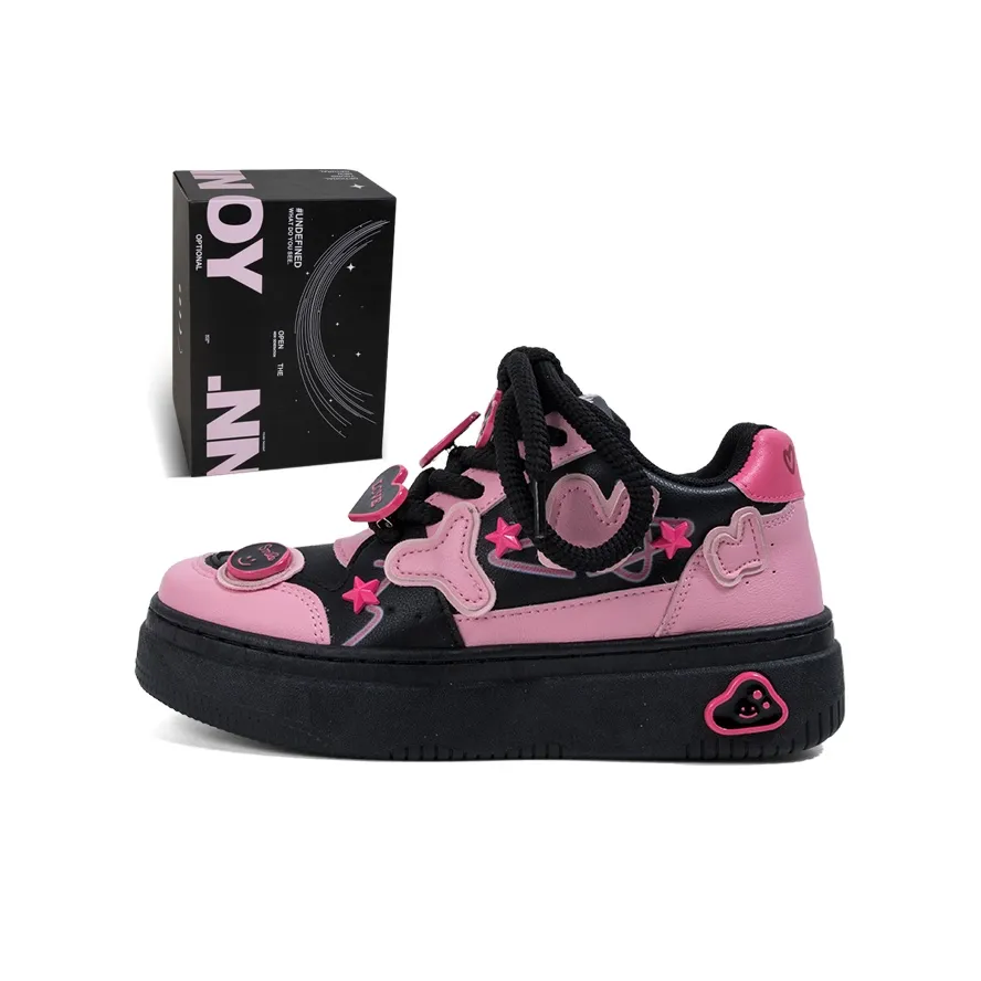 OYNN Young Baby Series Skateboard Shoes Women's Low Top Pink