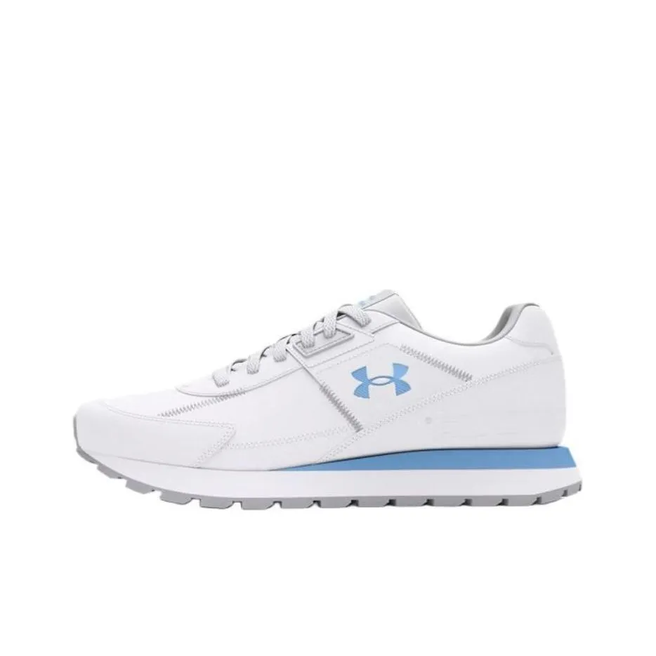 Under Armour Essential Anti Slip Wear Resistant Low Top Running Shoes Women's White