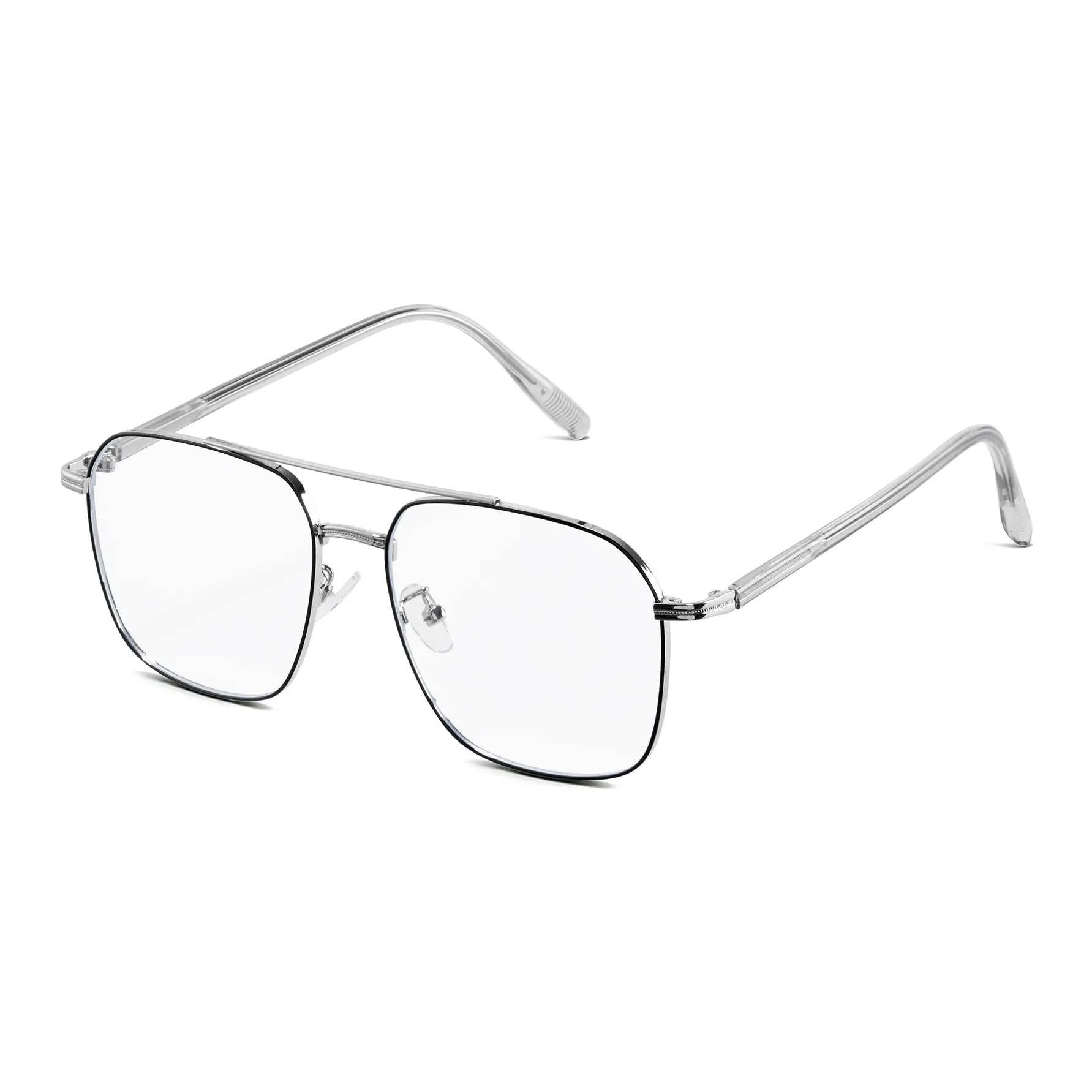 ENFANTIN Металл Квадратные Оправы для Очков Унисекс