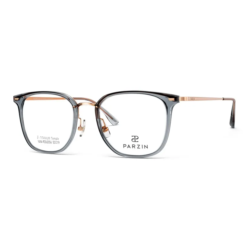 PARZIN Оправы для очков Унисекс Прозрачно-серый