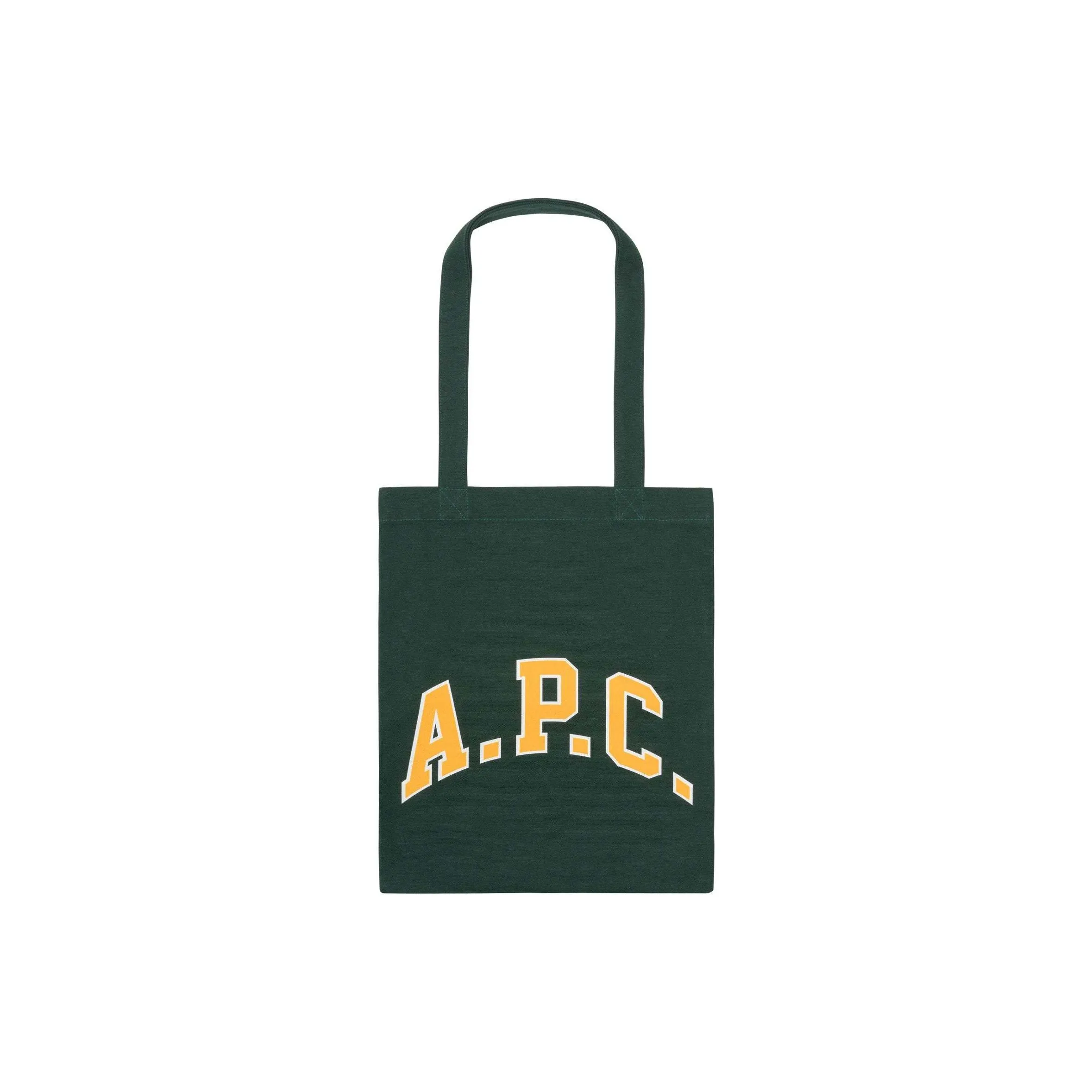 A.P.C. Joint Paragraph Хлопок и Холст Сумка через плечо Унисекс Темно-зеленый