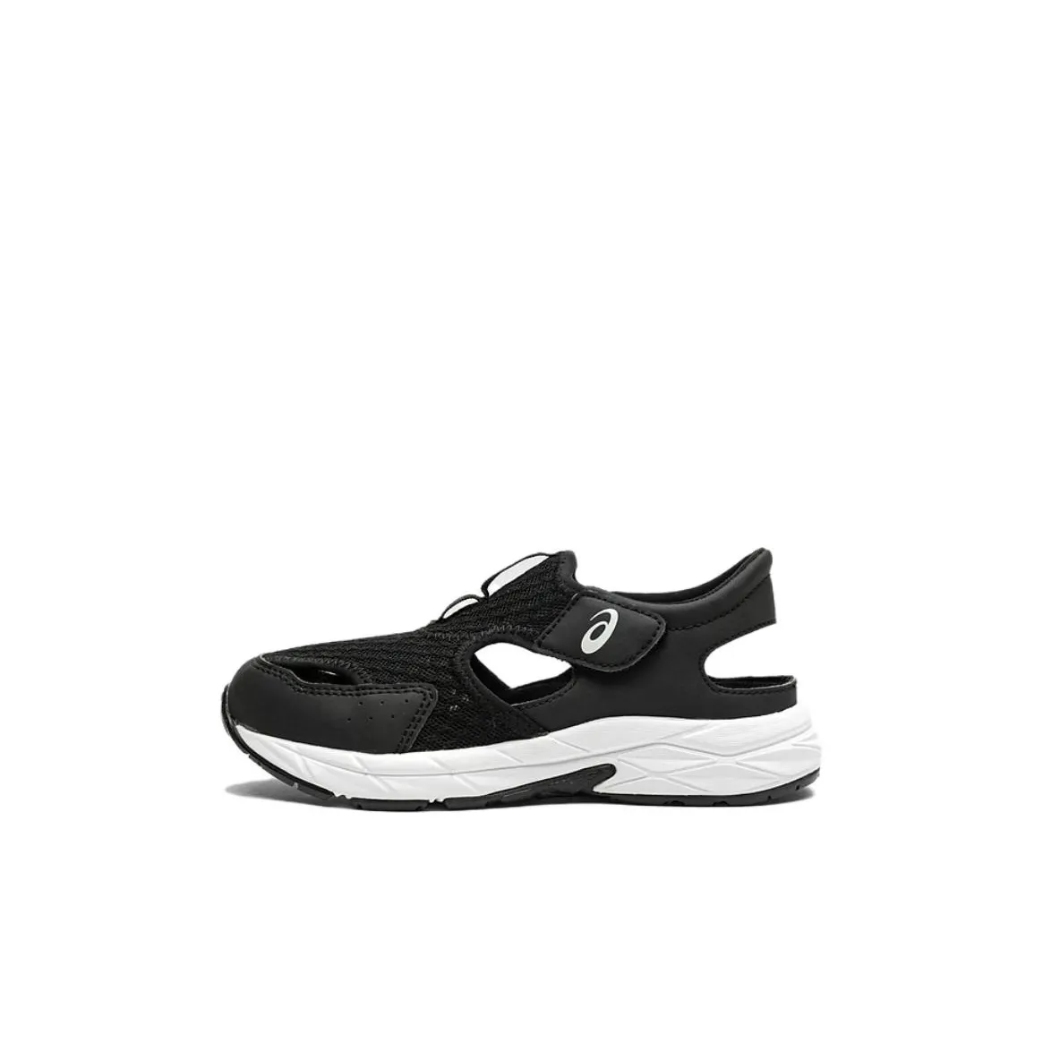 Asics RUNNING KIDS CONTEND Series Cushioning Abrasion Resistant Breathable Children's Sandals Black White Kids'