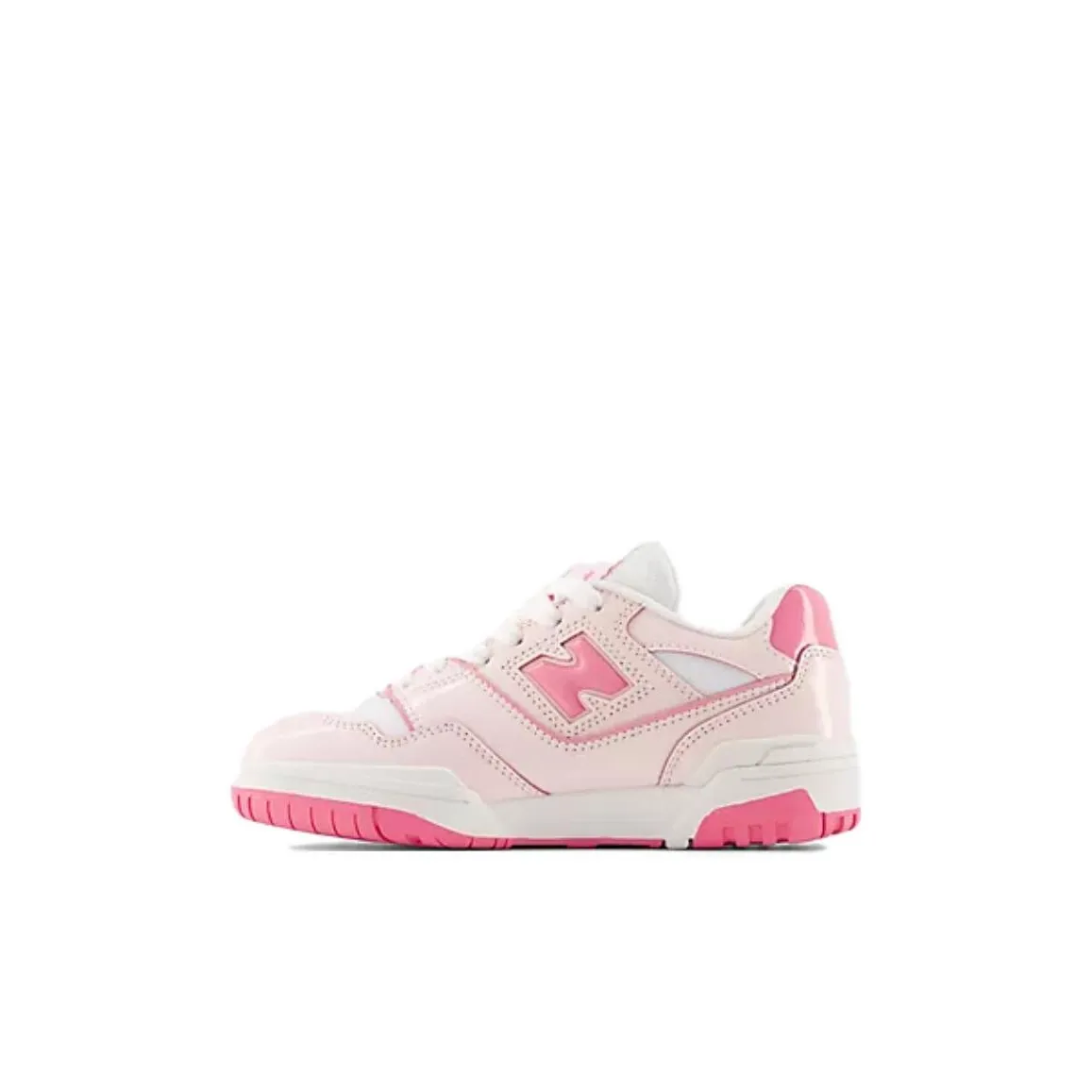 New Balance NB 550 Anti Kick And Abrasion Resistant Low Top Kids' Skateboarding Shoes Pink White Kids'