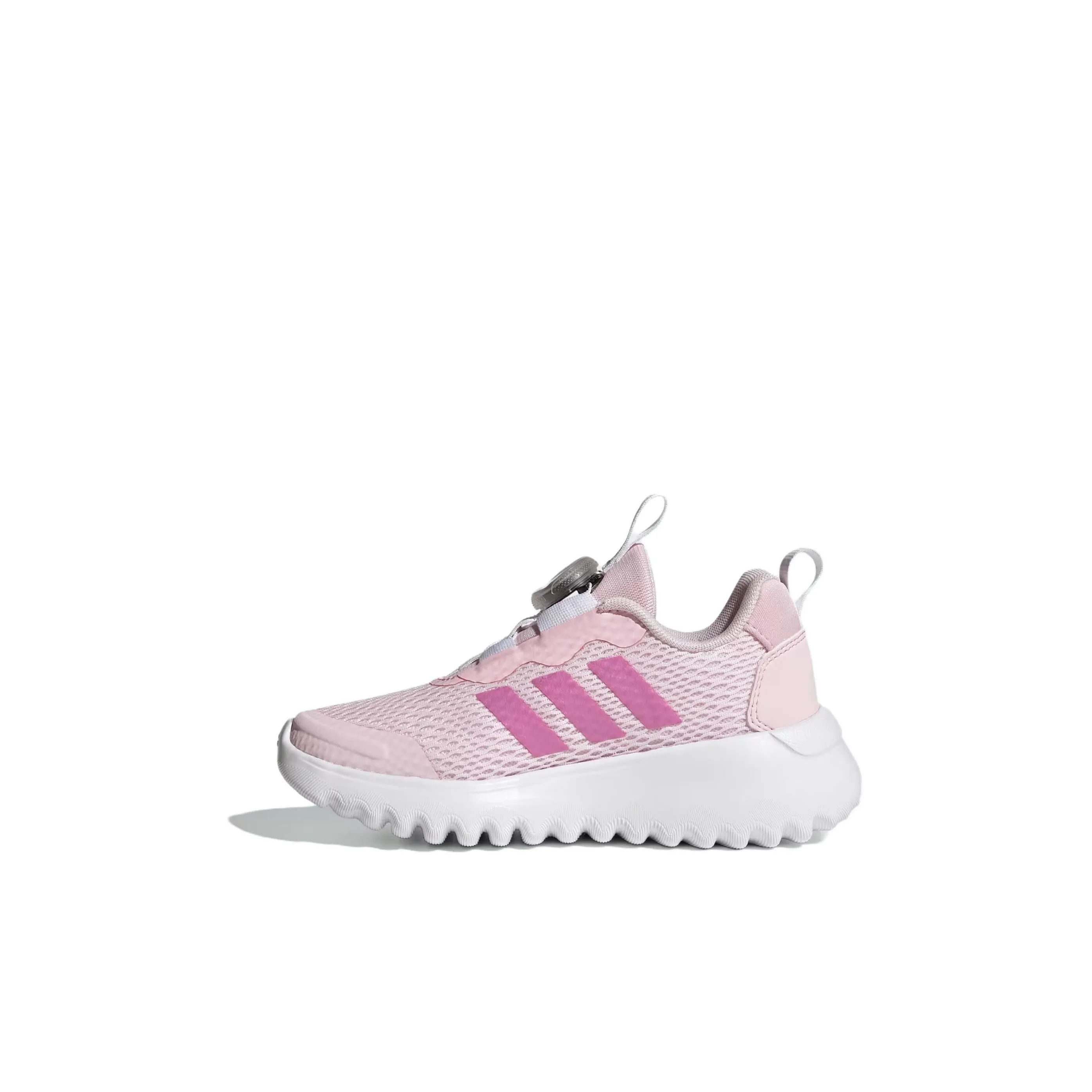 Adidas ActiveFlex BOA 3.0 Anti Slip Wear Resistant Low Top Kids Lifestyle Shoes Pink White Kids'