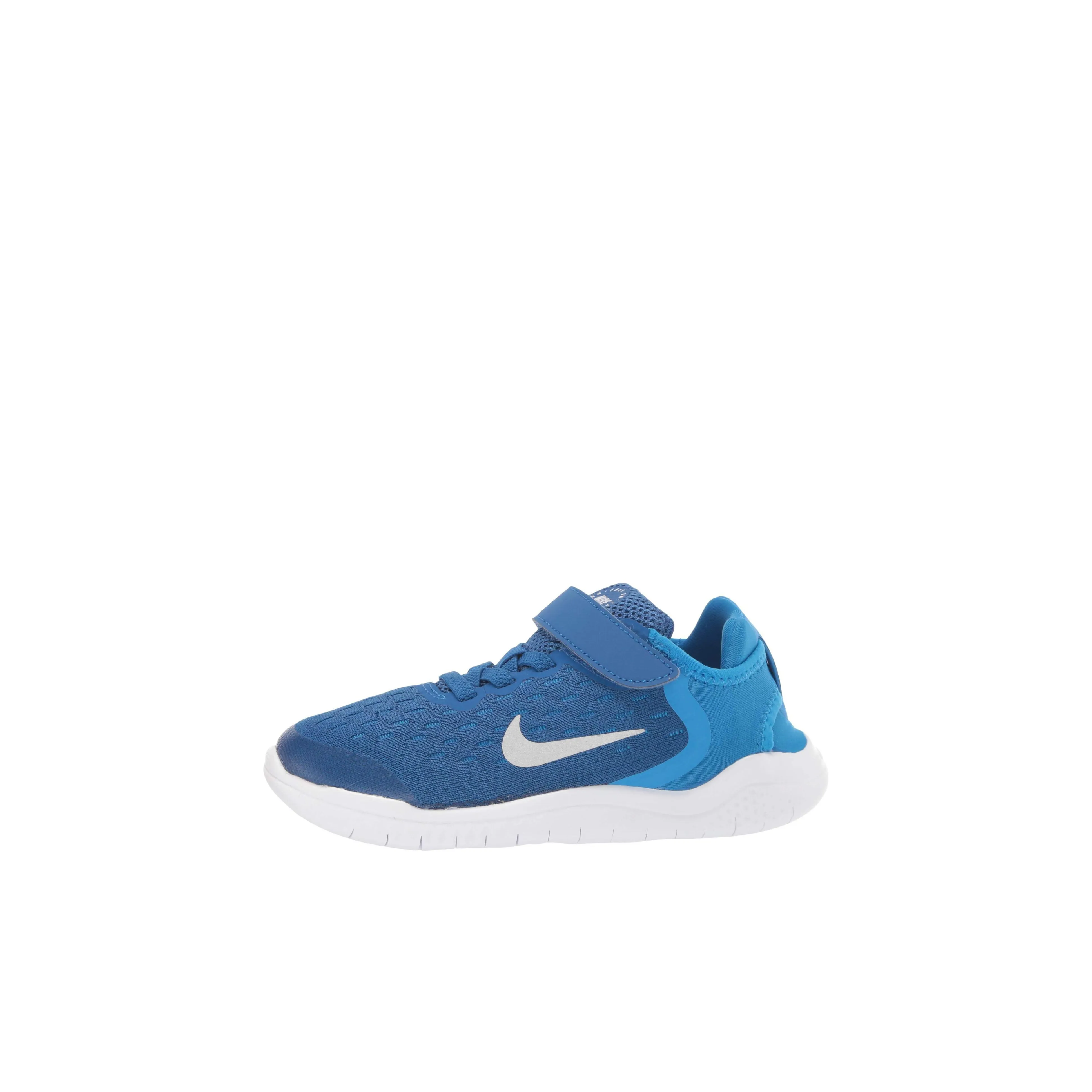 Nike Free RN 2018 TDV Амортизация Износостойкий Низкий Топ Обувь для малышей Синий Infant And Toddler