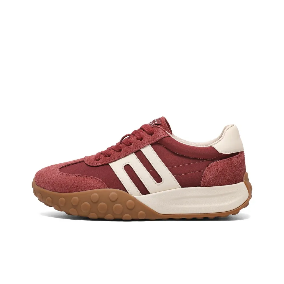 BELLE Высота Увеличивающая Устойчивая к Износу Легкая Низяная Устойчивая Низкая Повседневная Женская Красная