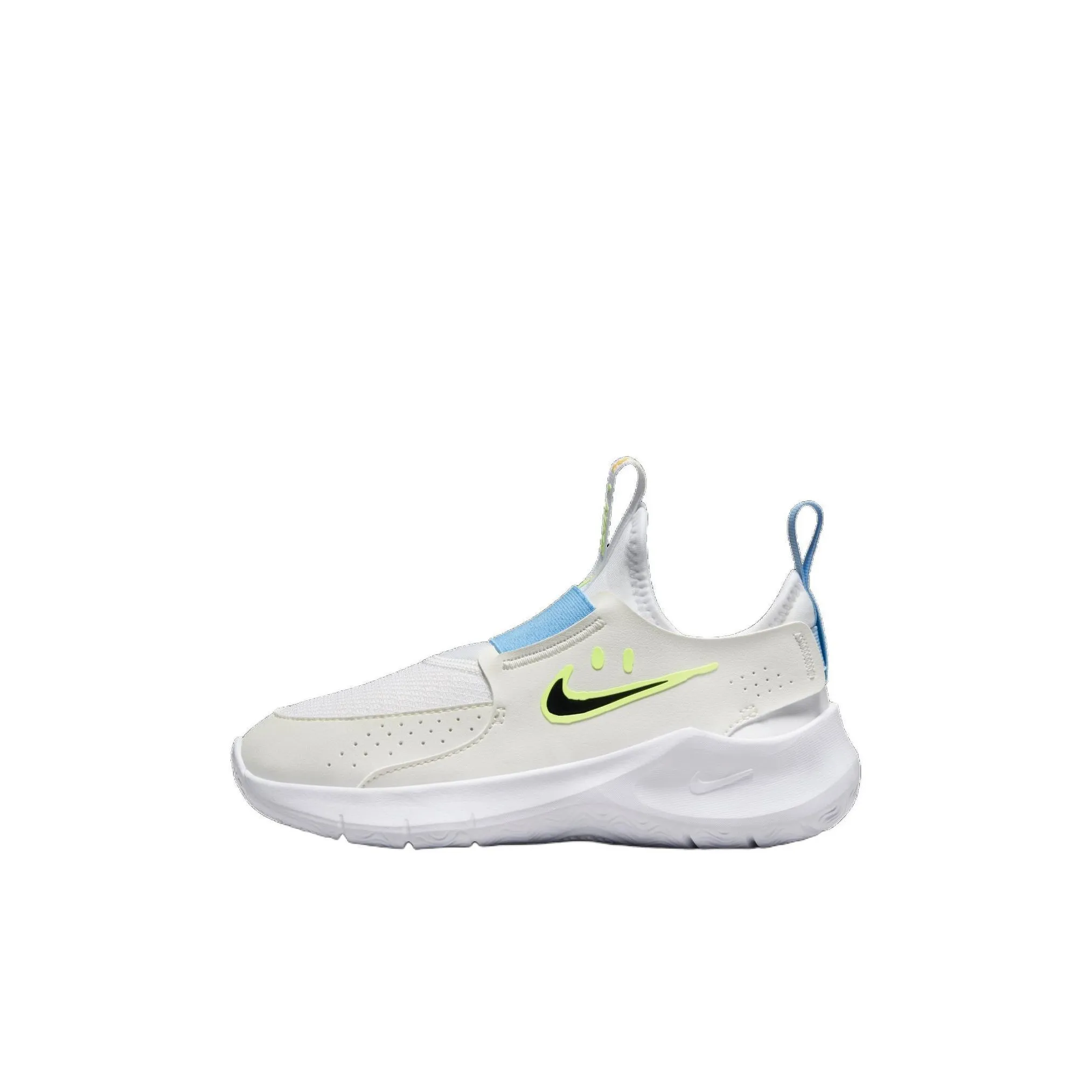 Nike Flex Runner 3 Slip-Resistant Shock Absorbers Низкий Топ Детская Беговая Обувь Светло-Серый Детский