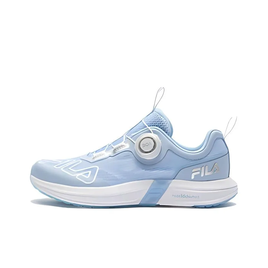 FILA KIDS Rebound Low Top Kids' Running Shoes Blue White
