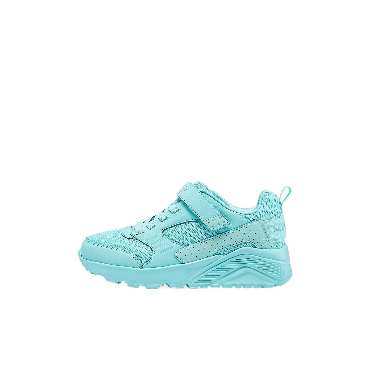 Skechers Устойчивые к истиранию Низкие Кеды Kids Lifestyle Shoes Бирюзовый Детский
