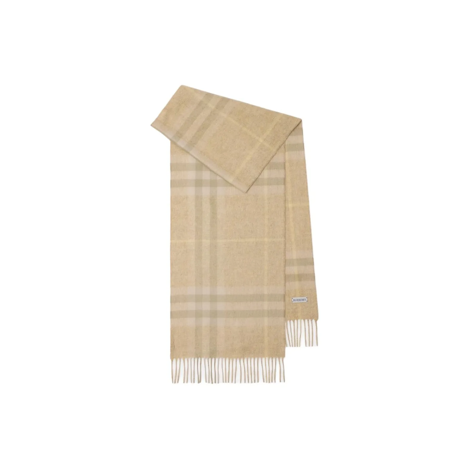 Burberry Кашемир Вязаные Шарфы Унисекс Бежевый