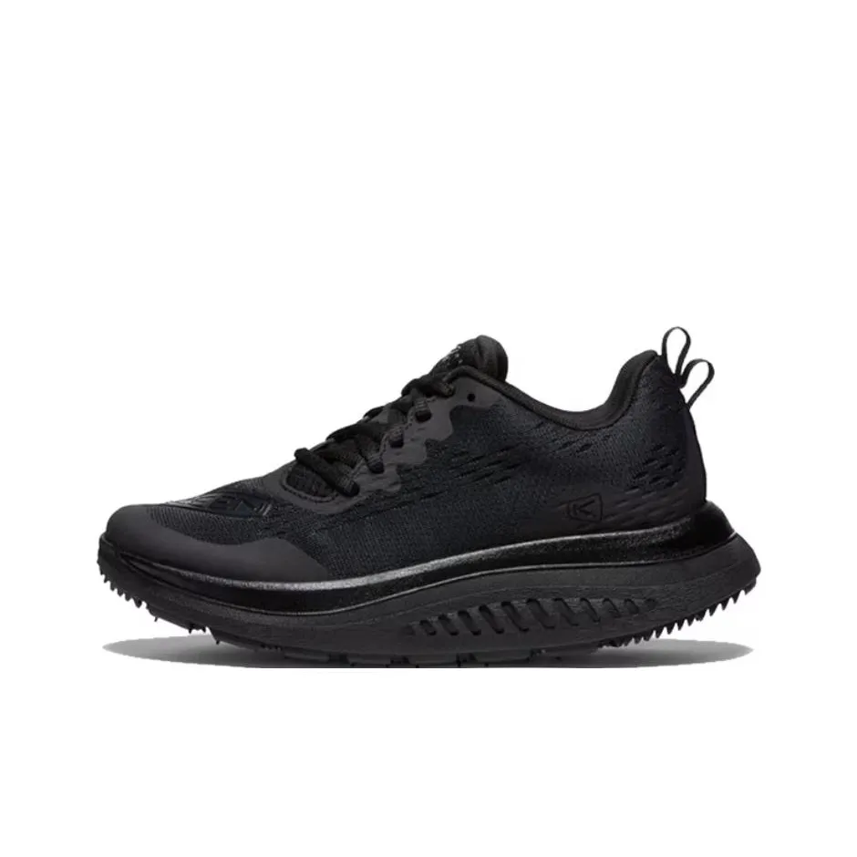 KEEN WK400 Anti Slip Wear Resistant Low Top Casual shoes running Women's Black