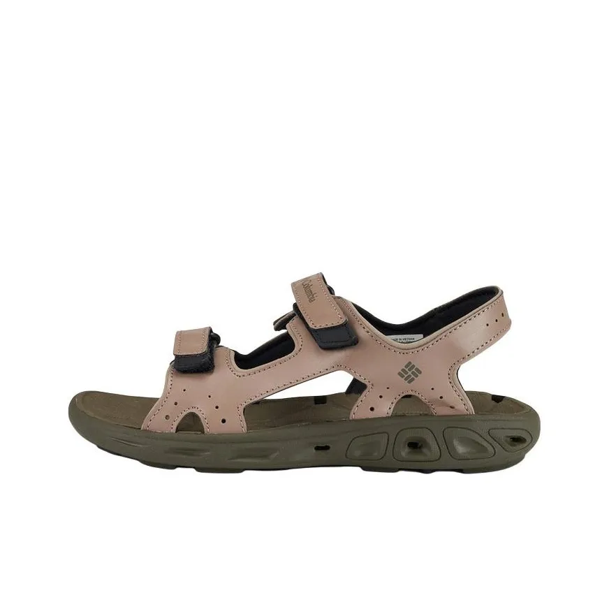 Columbia совместный бренд противоскользящие устойчивые к истиранию дышащие детские сандалии кофейные для подростков