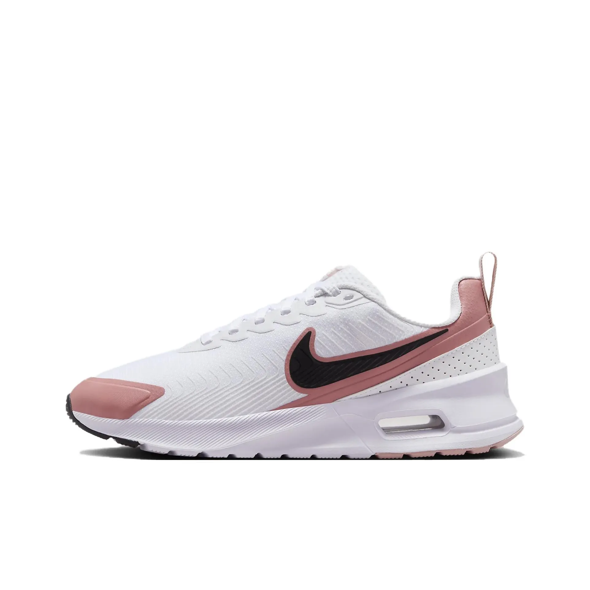 Nike Air Max Nyaxis Low Топ Кэжуал Женские Белый Розовый