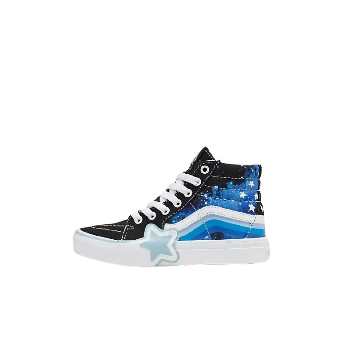 VANS SK8 High Топ Детские Скейтбординги Черный Синий Детский
