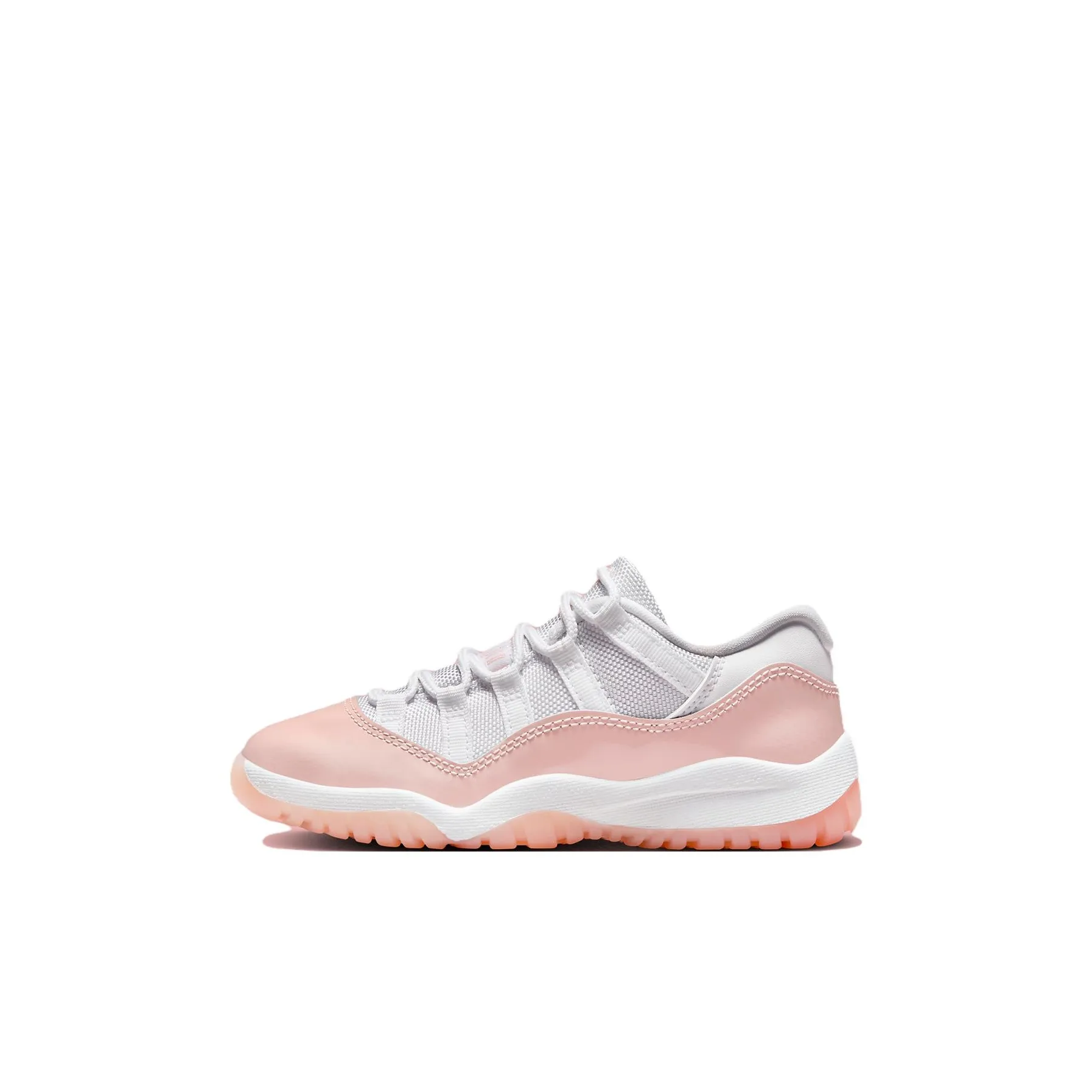 Jordan Air Jordan 11 'Legend' Розовый Ps Дышащий Низкий Топ Детские Баскетбольные Кроссовки Розовый Белый Для Детского Возраста