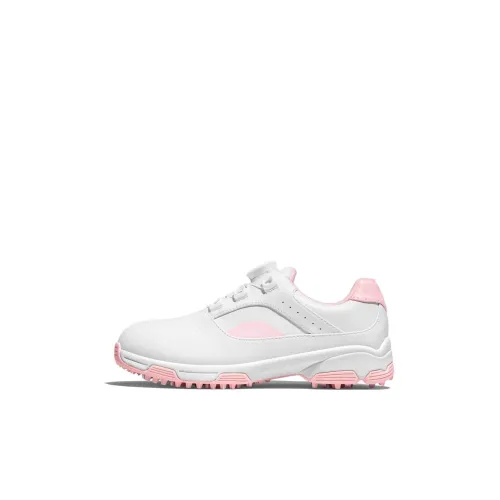 PGM Детские кроссовки для тренировок Low Top Бело-розовые Kids