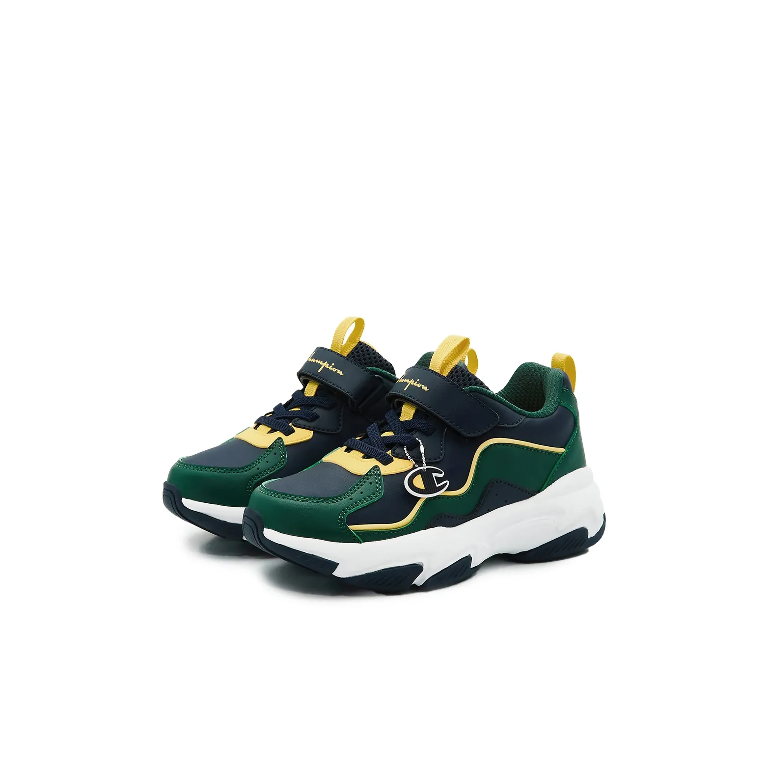 Champion Kids Slip-resistant Abrasion-resistant Kids Lifestyle Shoes Темно-зеленый для детей 3-7 лет