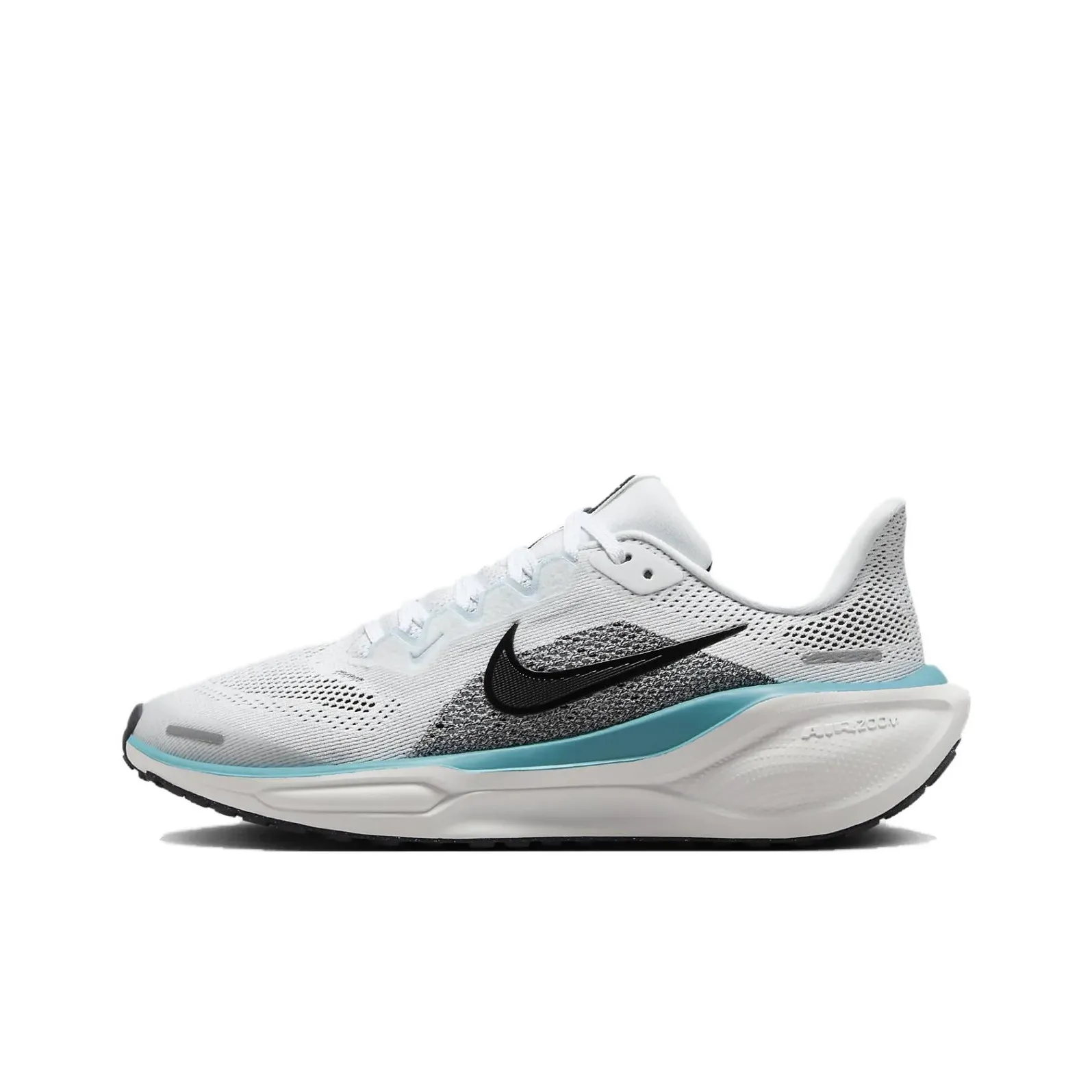 Nike Pegasus 41 Shock Absorbers Low Top Kids' Running Shoes White Black