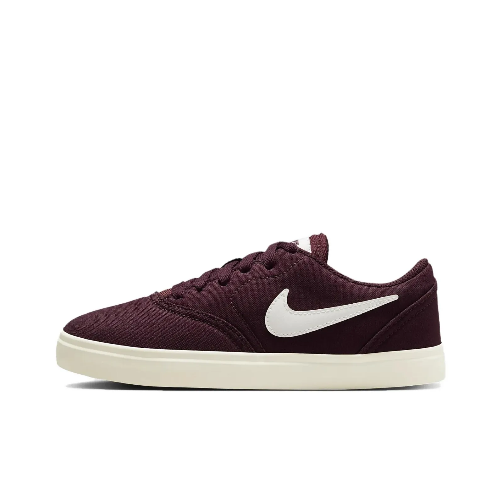 Nike SB Check Slip Resistant Abrasion Resistant Низкий Топ Детские Скейтбординги Бордовый