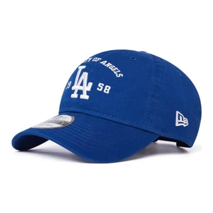 New Era Хлопковые кепки унисекс синие