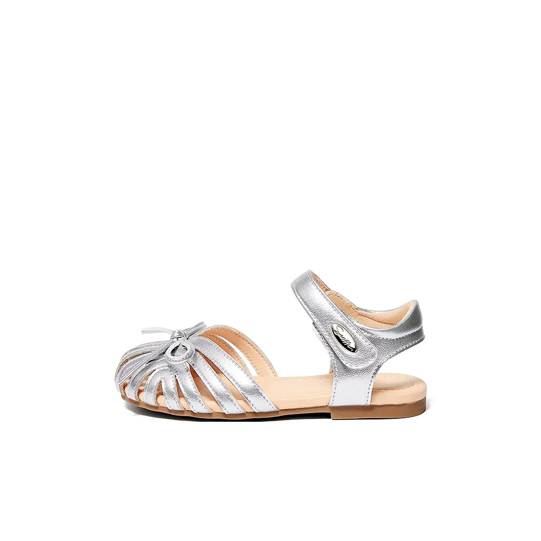 Snoffy Children's Sandals Silver Baby