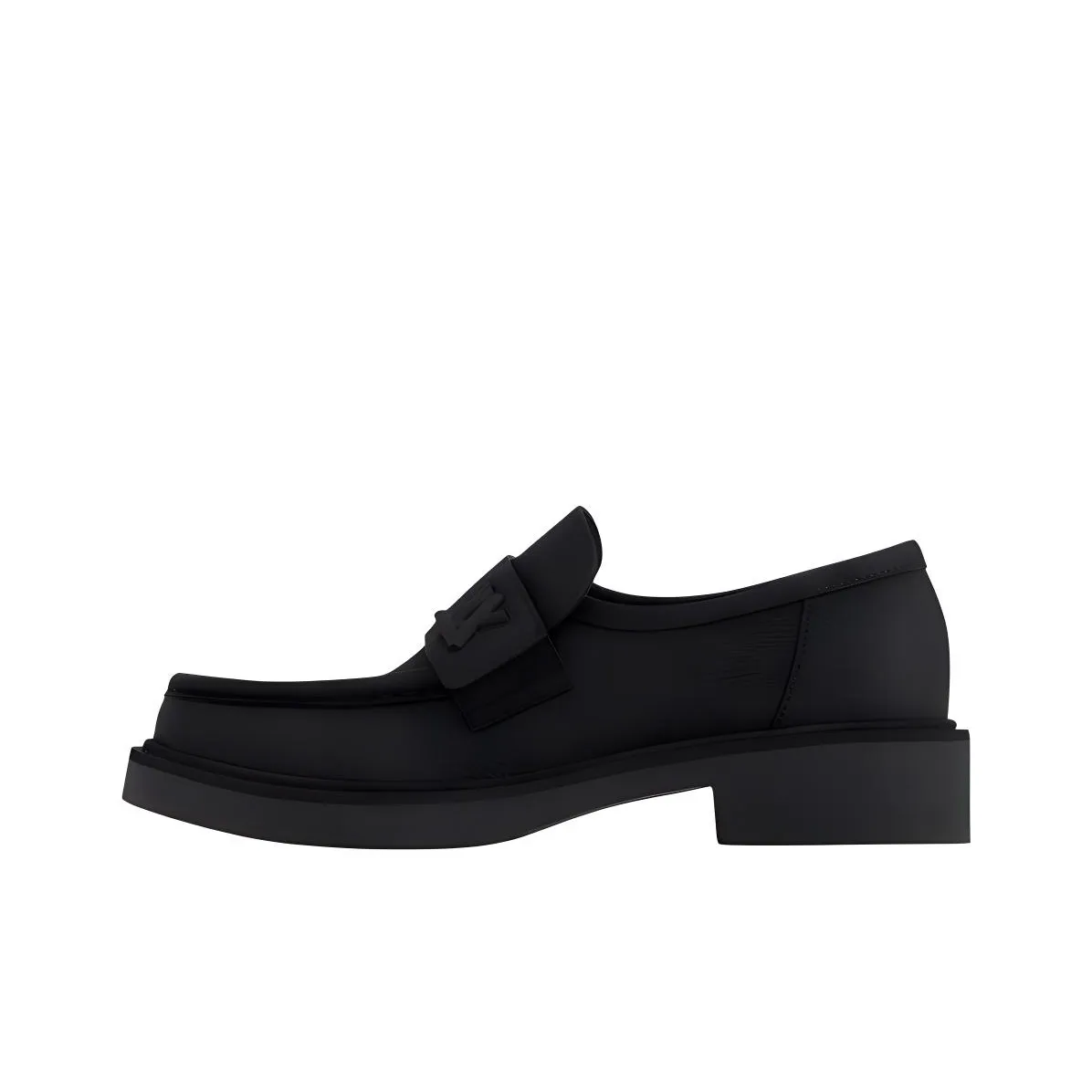 LOUIS VUITTON Academy Loafers 2cm Women's Black