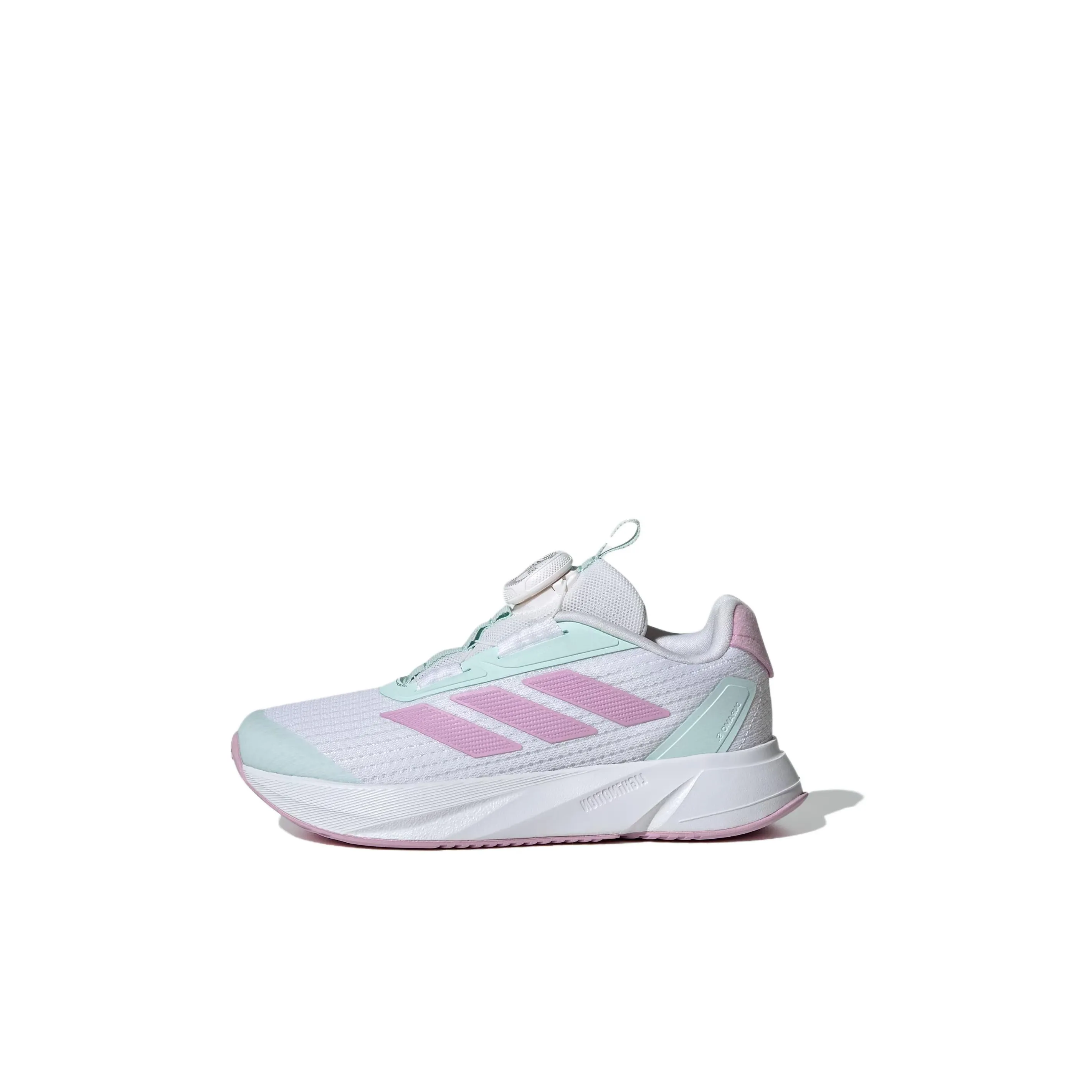 Adidas Duramo Sl Abrasion Resistant Low Top Kids Lifestyle Shoes White Pink Kids'