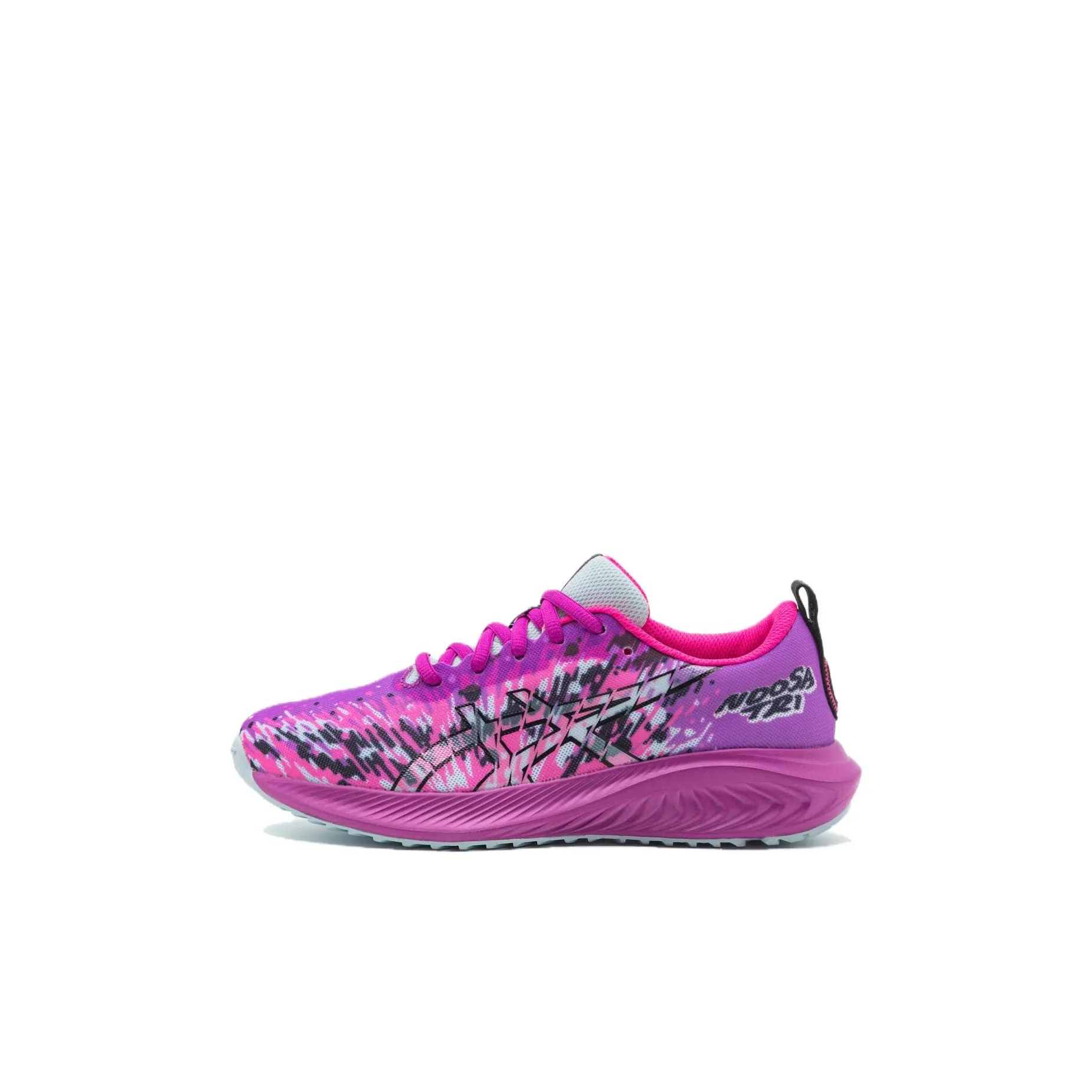 Asics NOOSA TRI 16 Anti Slip Wear Resistant Low Top Kids' Running Shoes Bright Pink Kids'
