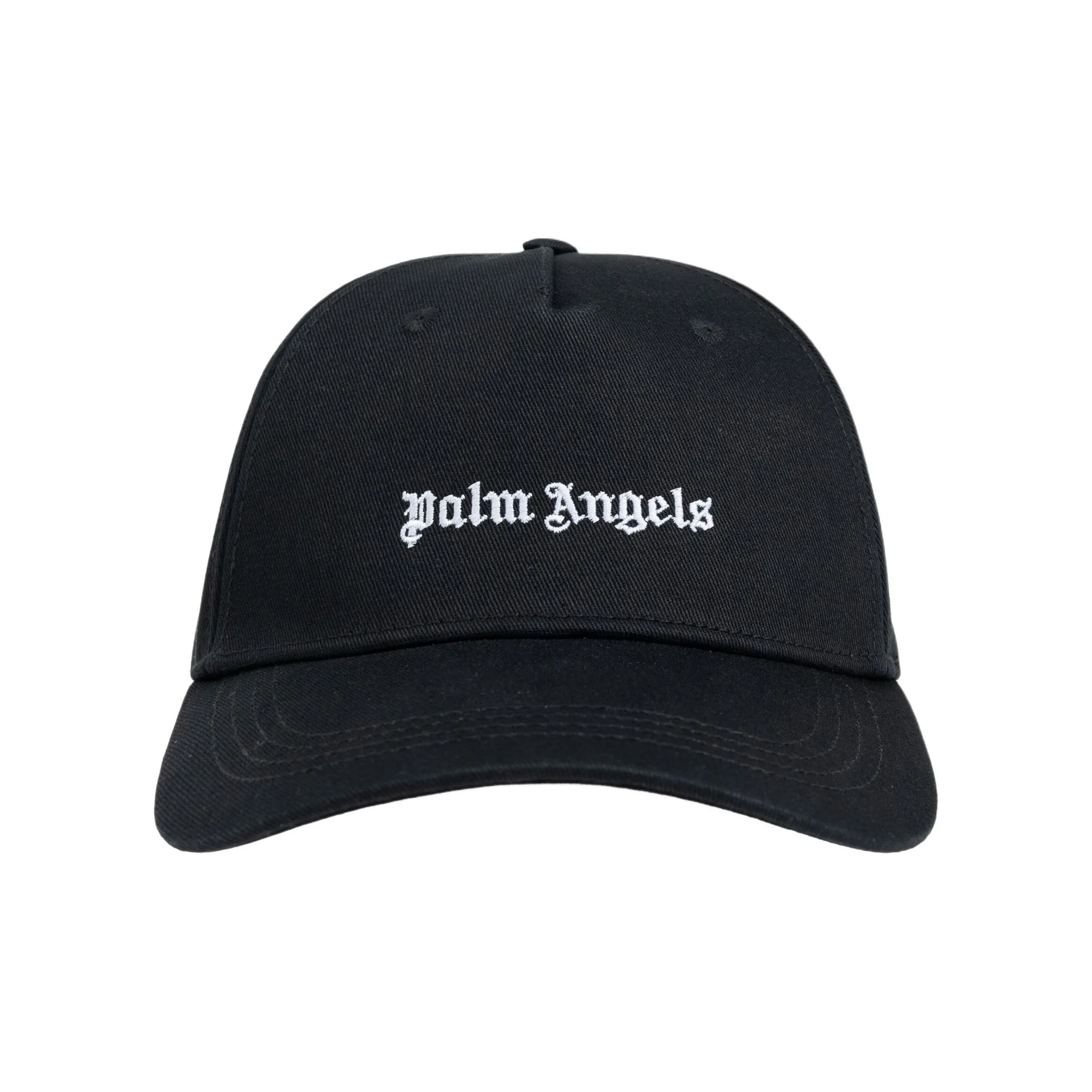 PALM ANGELS Logo Embroidered Baseball Cap