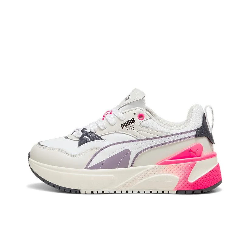 PUMA R78 Устойчивый к истиранию Низкий Топ Casual Женский Белый Розовый