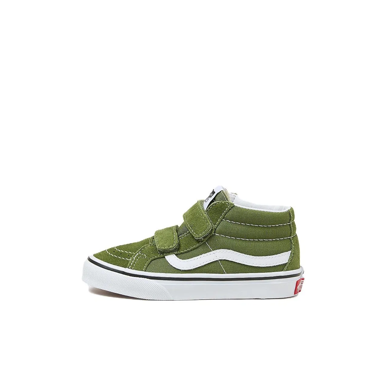 VANS SK8 MID Топ Детский Скейтбординг Зеленый Детский