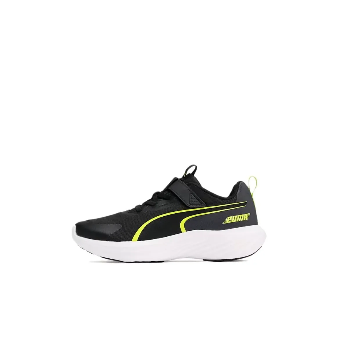 PUMA Speed Monster V5 Low Топ Детская Беговая Обувь Черный Желтый Малыш