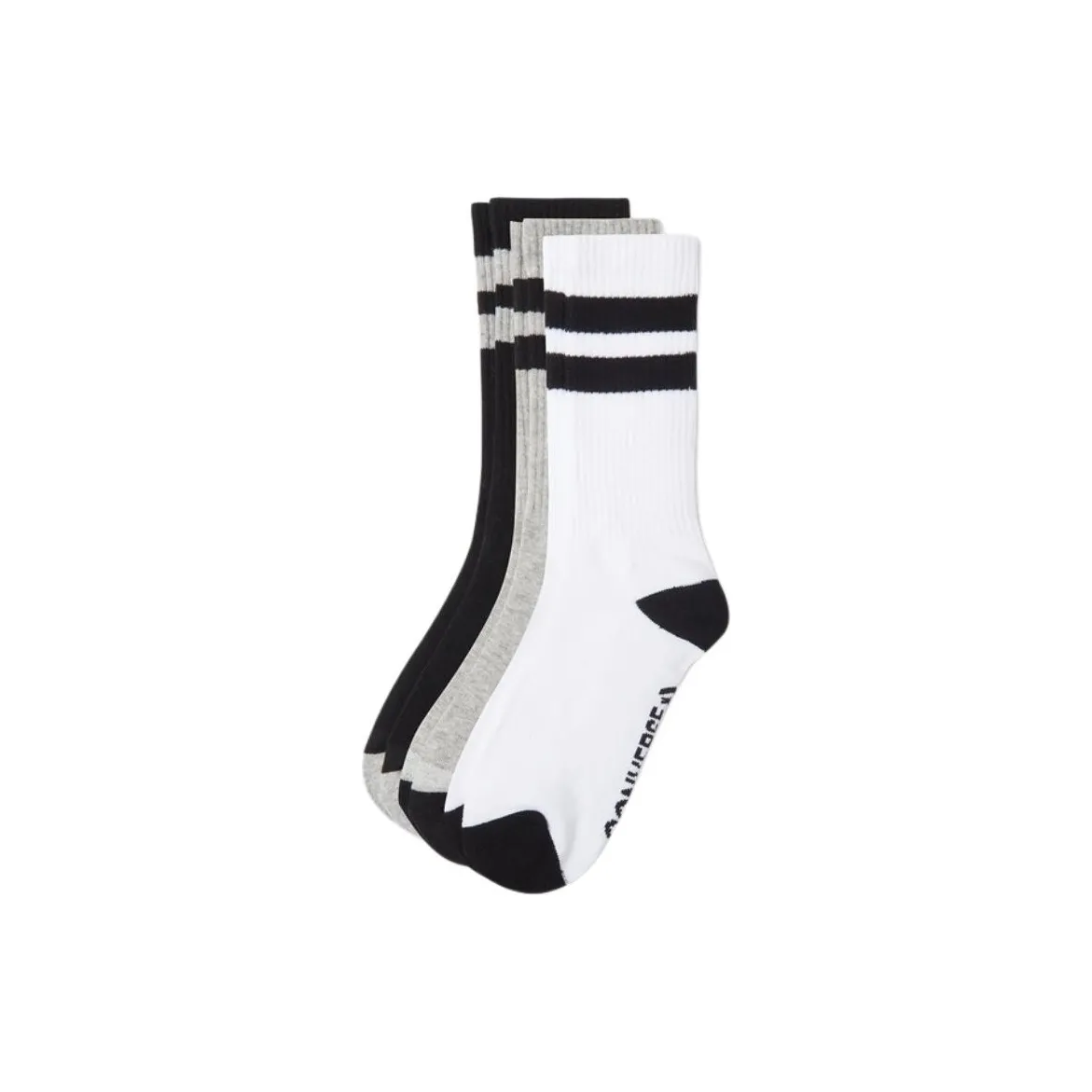 Converse Mid Calf Socks Unisex 3 Pack