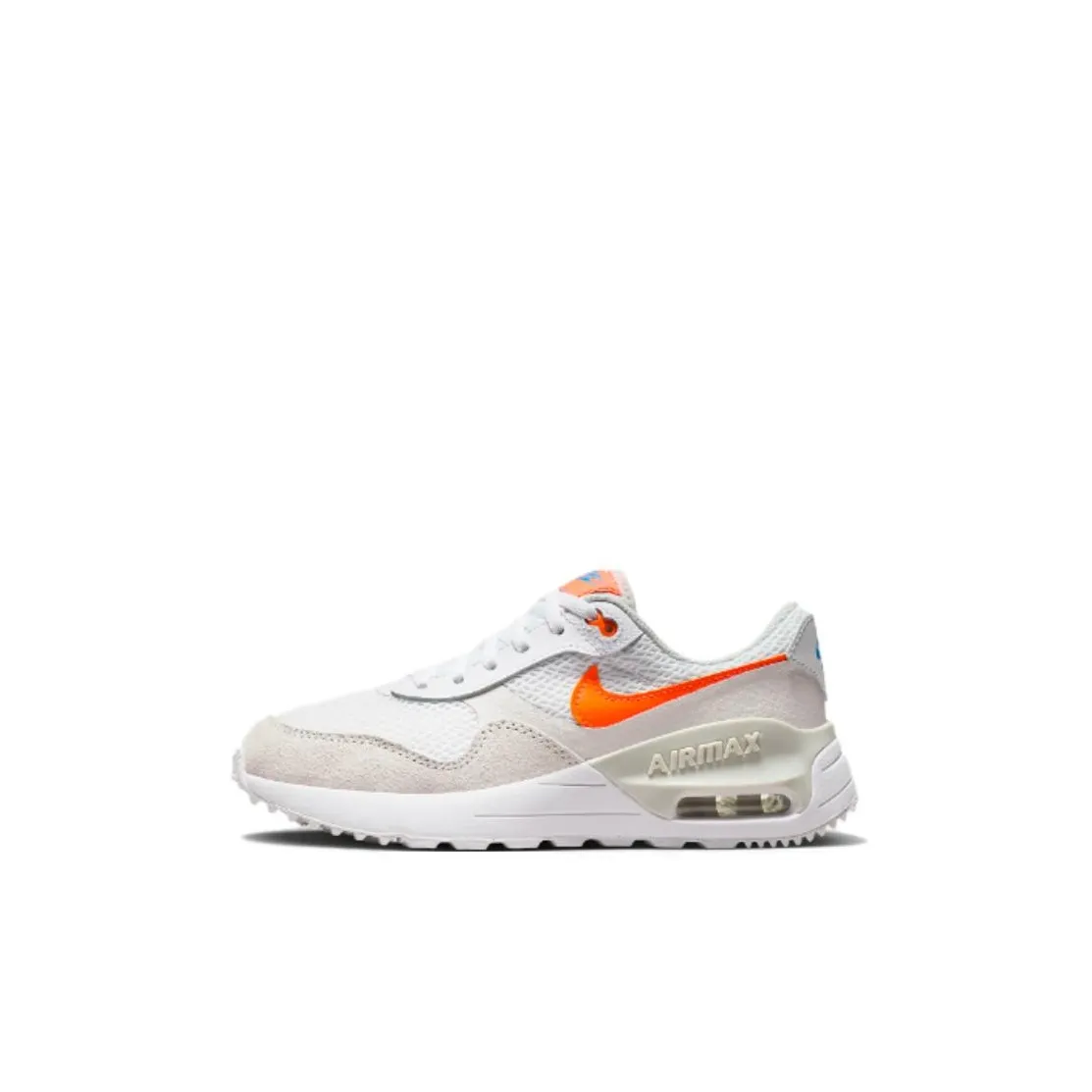 Nike Air Max SYSTM Low Топ KIDS Lifestyle Shoes Белый Детский