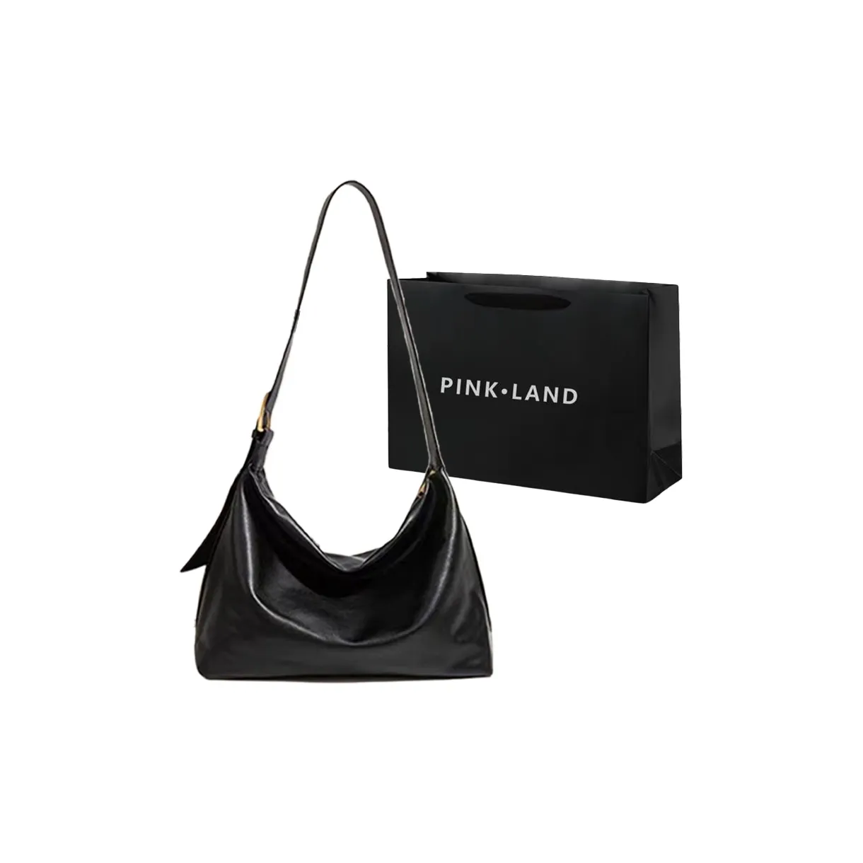 PINK·LAND ПУ (полиуретан) Сумка через плечо Сумка на плечо Женская
