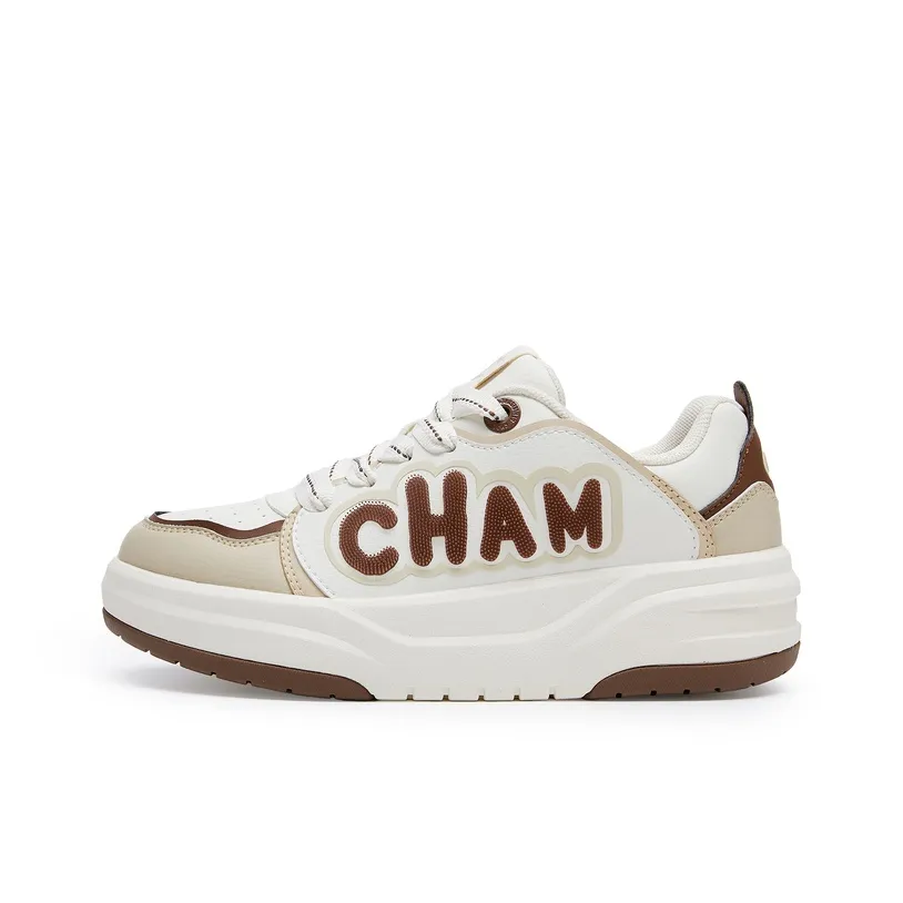 Champion School Team Обувь 2,0 Low Топ Скейтборд Кроссовки Женские Пшенично-коричневый Ореховый