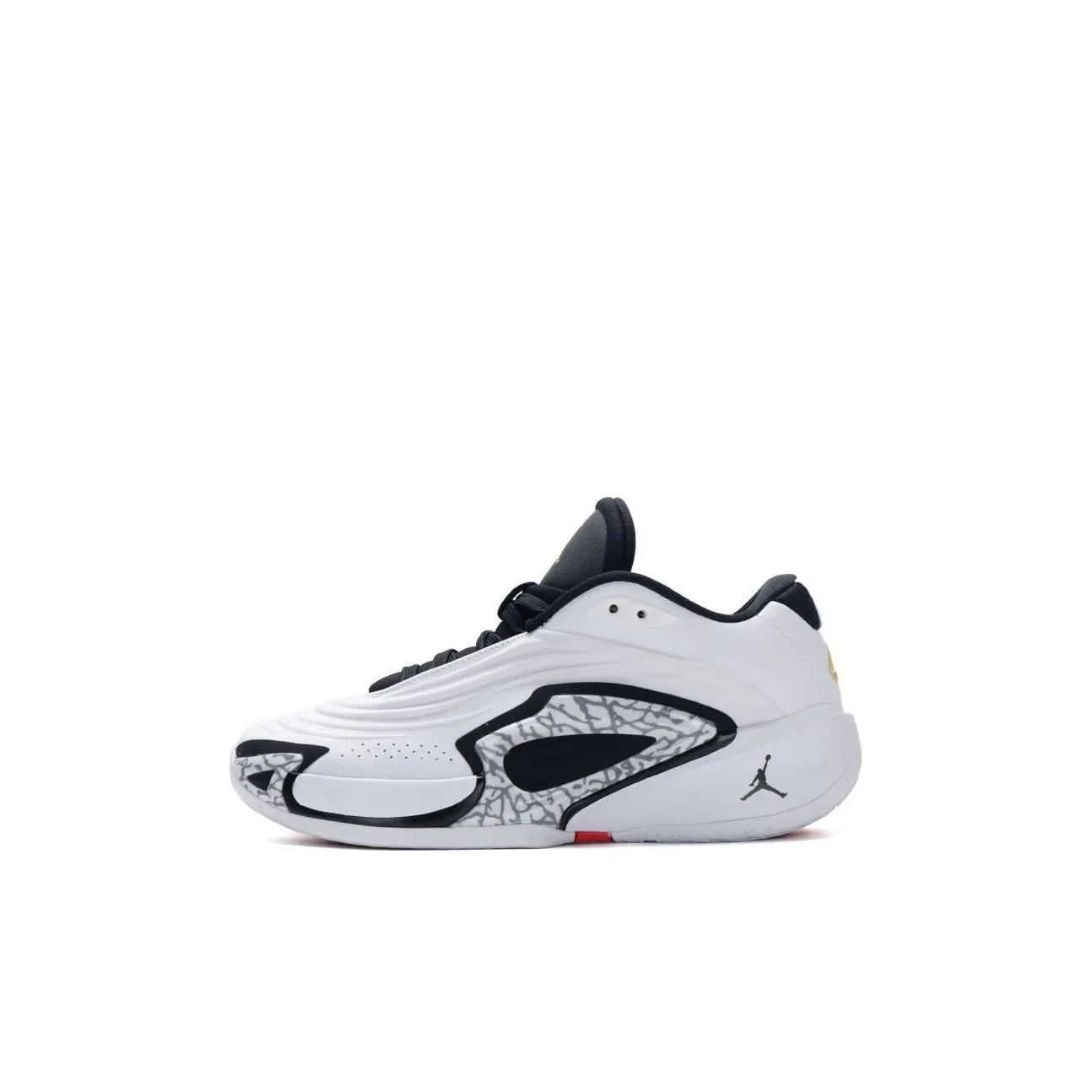 Джордан Luka 3 Амортизация Низкий Топ Детские Баскетбольные Кроссовки Белый Детский